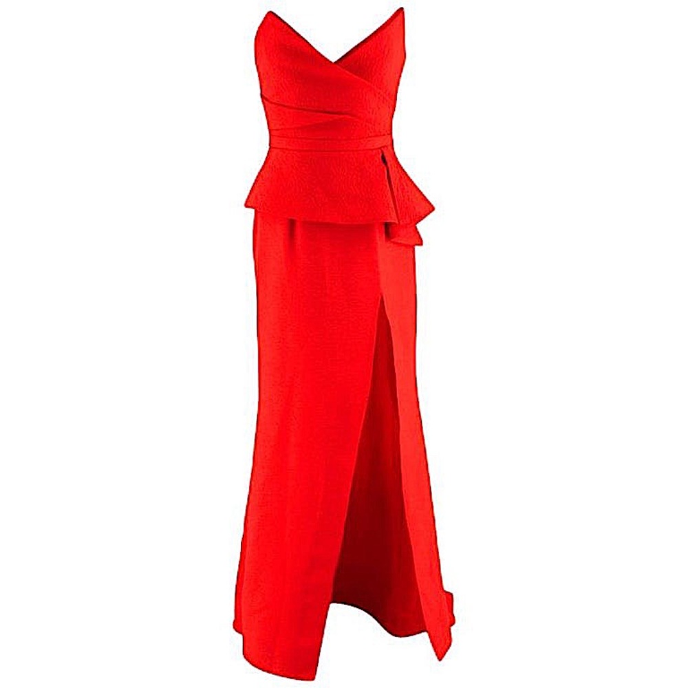 BCBG MAXAZRIA CORAL GOWN DRESS